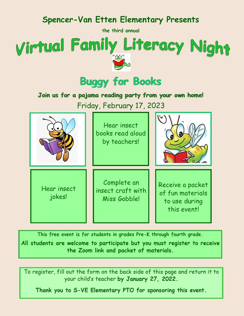 Virtual Literacy Night